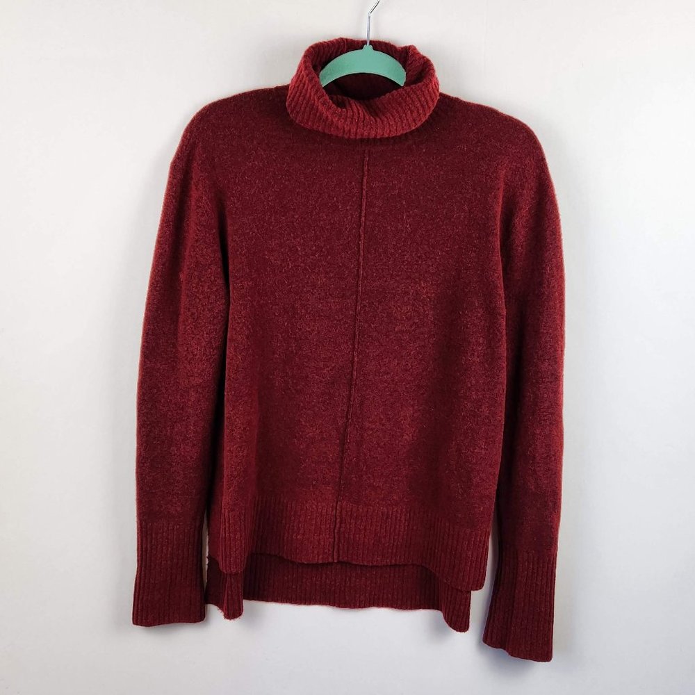 Athleta Merino Wool Blend Transit Turtleneck Sweater sz XS